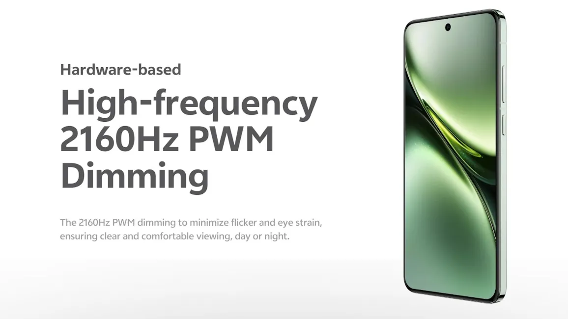 Vivo X200 PWM dimming frequency for reference