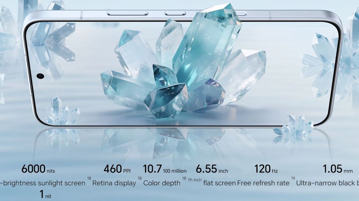 Honor 500 and 500 Pro display