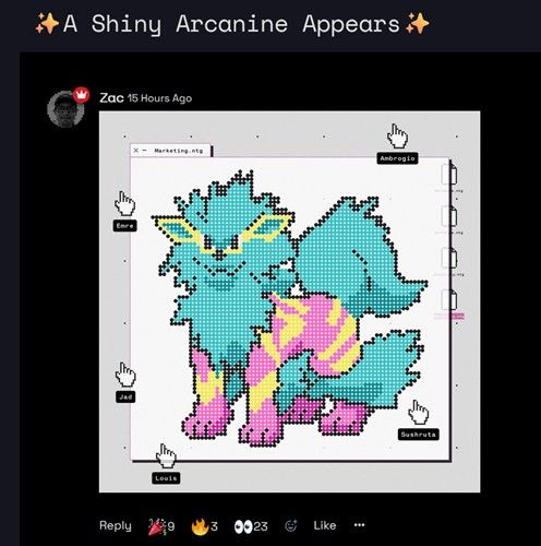 Nothing Community Shiny Arcanine teaser