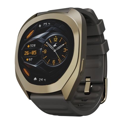 Fastrack Smart Cosmix smartwatch from the front Fastrack Smart Cosmix smartwatch from the front