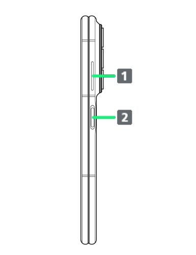 Nubia Fold from the sides