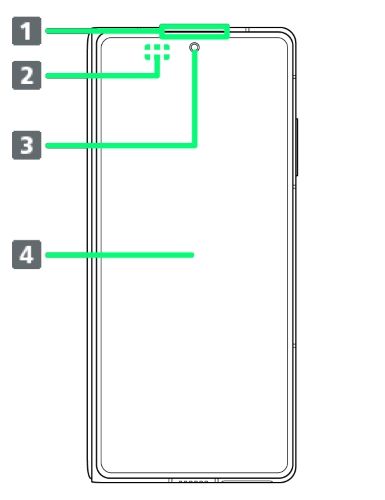 Nubia Fold from the front folded
