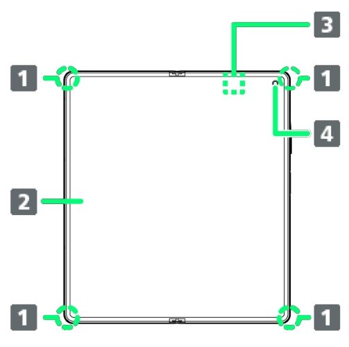 Nubia Fold Fully Opened