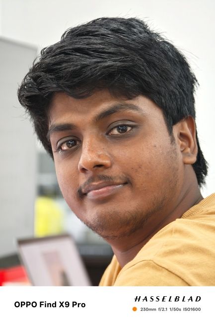 Oppo Find X9 Pro Camera Kit portrait shot 6