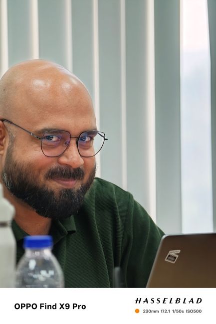 Oppo Find X9 Pro Camera Kit portrait shot 3