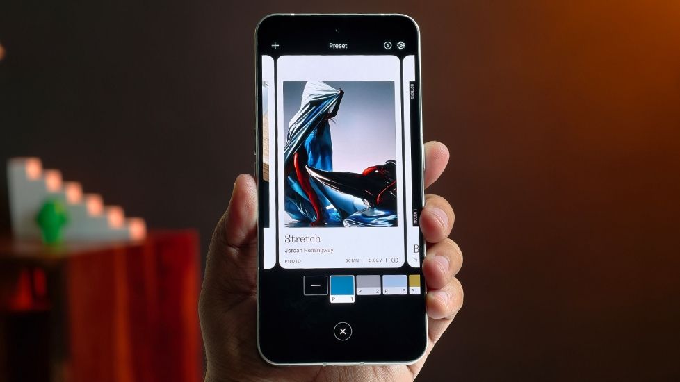 Nothing OS 4.0 stretch preset in camera app Nothing OS 4.0 stretch preset in camera app