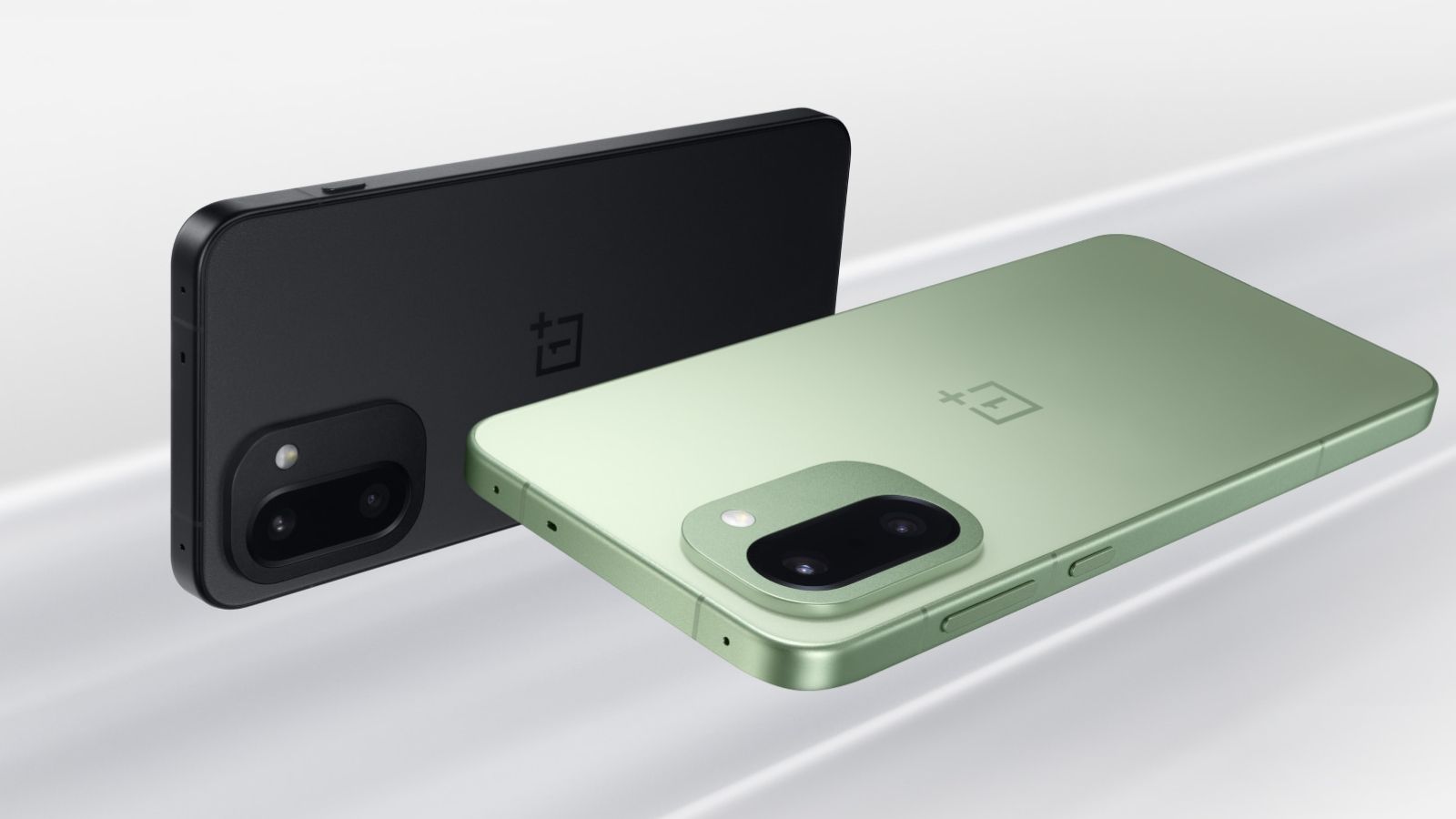 OnePlus 15R black and green colourways back design