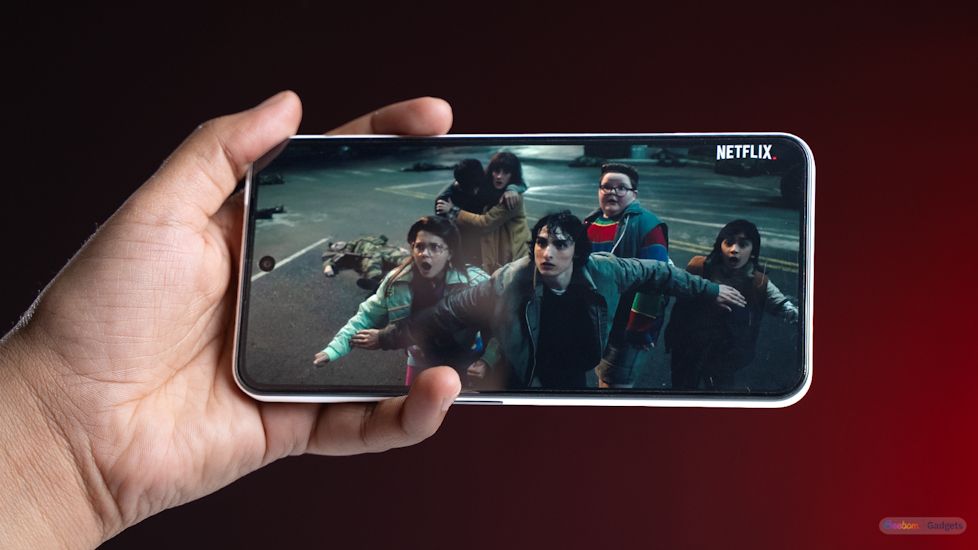 Phone 3a Lite watching Stranger Things