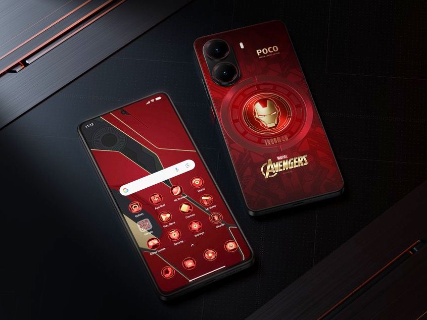 Poco X7 Pro Iron Man edition UI Poco X7 Pro Iron Man edition UI