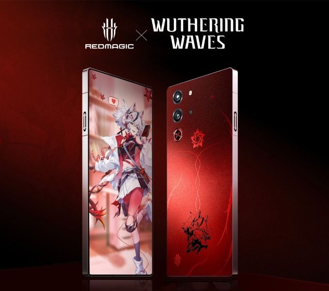 Nubia RedMagic 10s Pro from front and back Nubia RedMagic 10s Pro from front and back