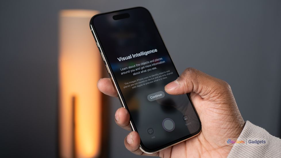 Apple Visual Intelligence in action Apple Visual Intelligence in action