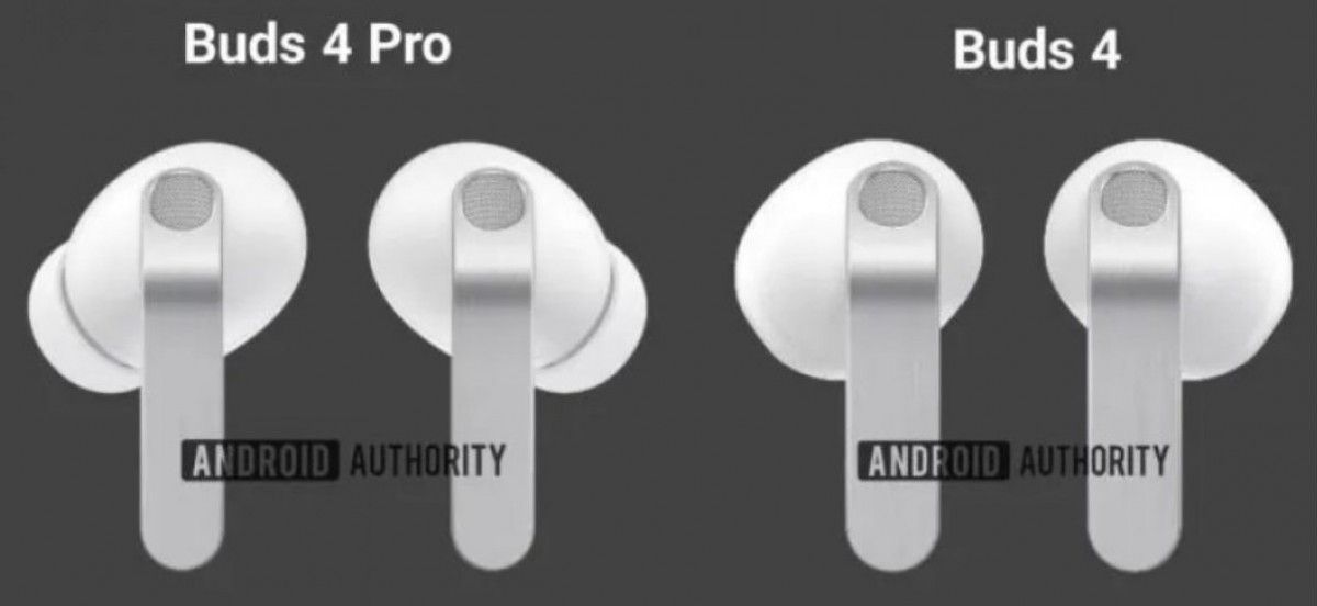Galaxy Buds 4 series leaked diagrams Galaxy Buds 4 series leaked diagrams
