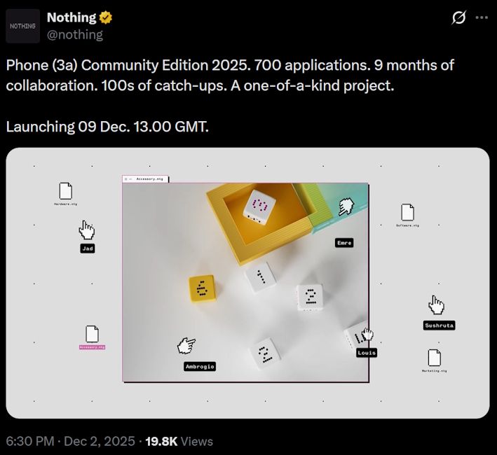 Nothing Phone (3a) Community Edition