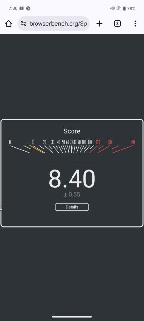 Dimensity 7300 Speedometer
