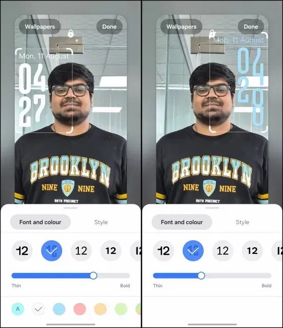 Samsung One UI 8.5 lock screen customisation