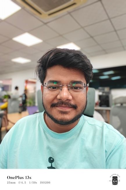 OnePlus 13s selfie camera shot 3 OnePlus 13s selfie camera shot 3
