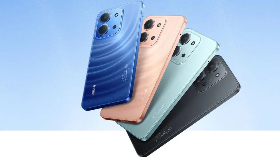 Redmi 15C 5G colour options back design showcased