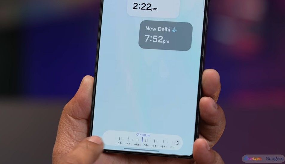 One UI 8.5 clock app time zone conversion feature
