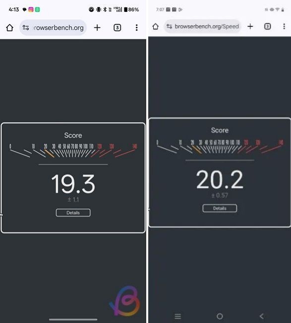 Snapdragon 8 Gen 5 vs Dimensity 9400 Speedometer Snapdragon 8 Gen 5 vs Dimensity 9400 Speedometer