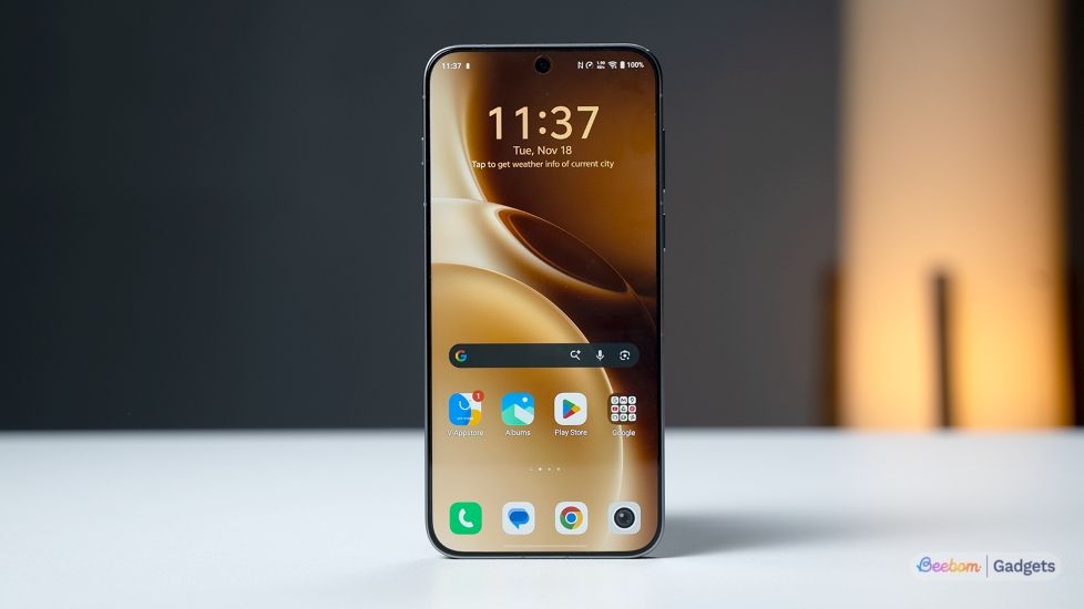 Vivo X300 Pro from the front on a table