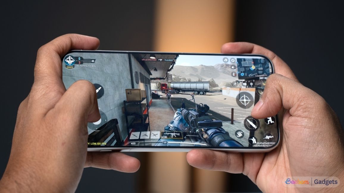Playing Call of Duty Mobile on Vivo X300 Pro Playing Call of Duty Mobile on Vivo X300 Pro