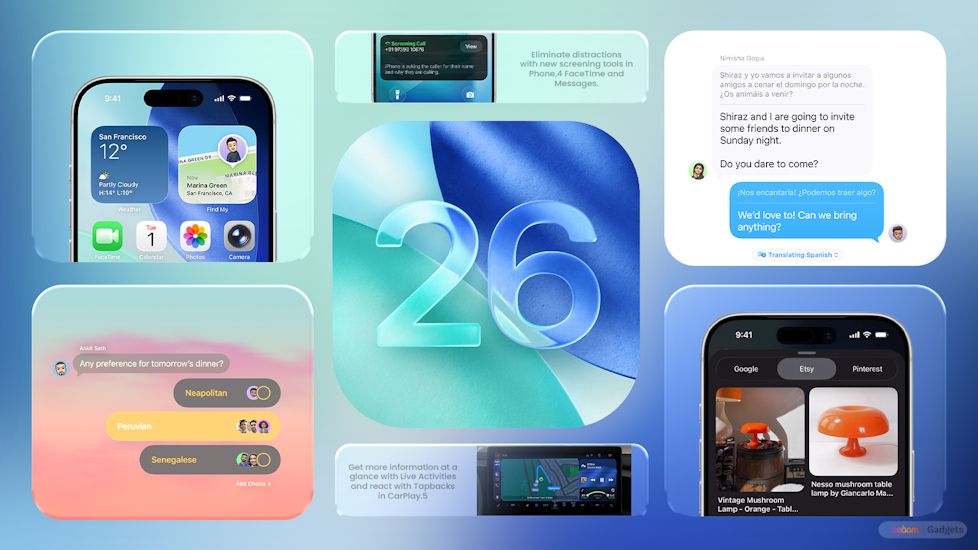 iOS 26 features custom banner iOS 26 features custom banner