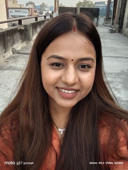 Moto G57 power Selfie shot