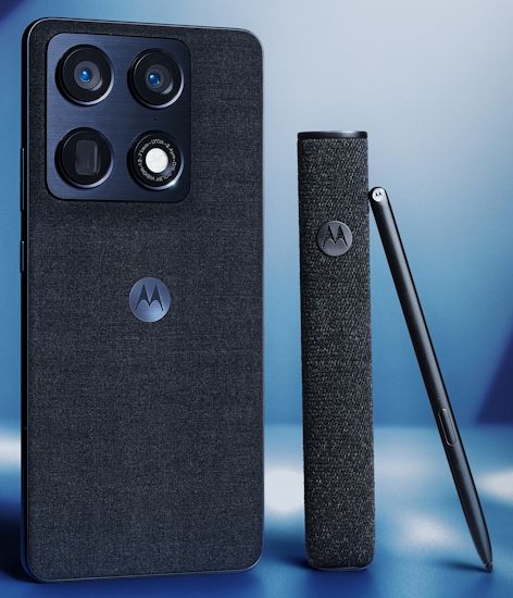 Motorola Signature edition black back design with stylus Motorola Signature edition black back design with stylus