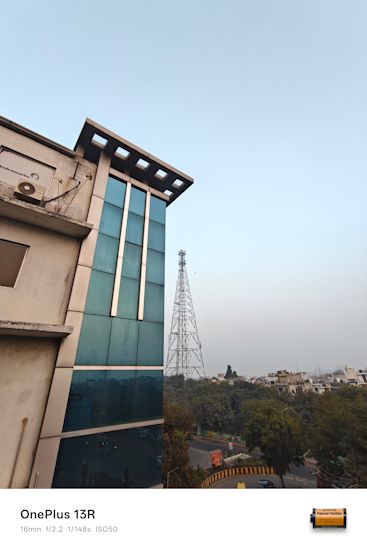 OnePlus 13R 16mm day shot tower OnePlus 13R 16mm day shot tower