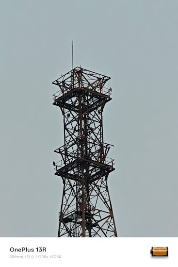 OnePlus 13R telephoto day shot tower OnePlus 13R telephoto day shot tower