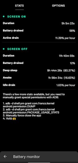 OnePlus 13R Franco Kernel app SoT details OnePlus 13R Franco Kernel app SoT details