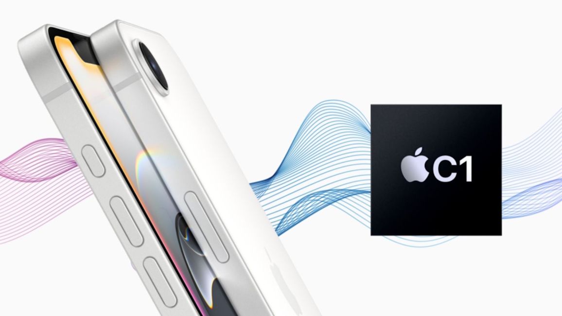 iPhone 16e with C1 5G modem