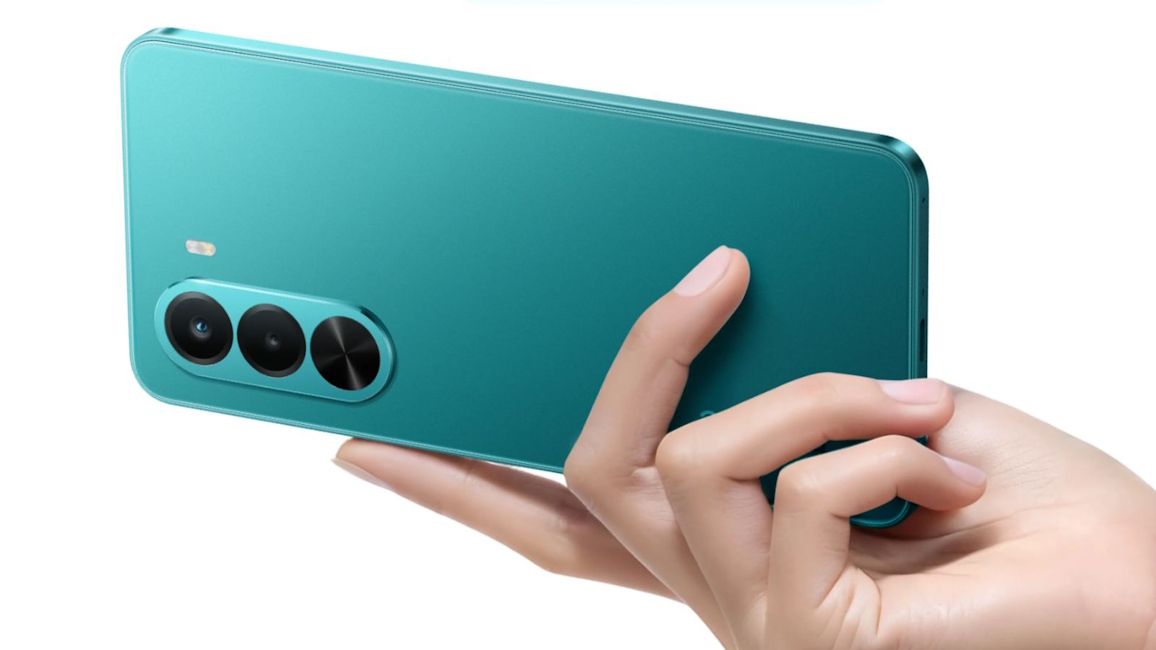Realme P4x 5G in Lake Green Realme P4x 5G in Lake Green
