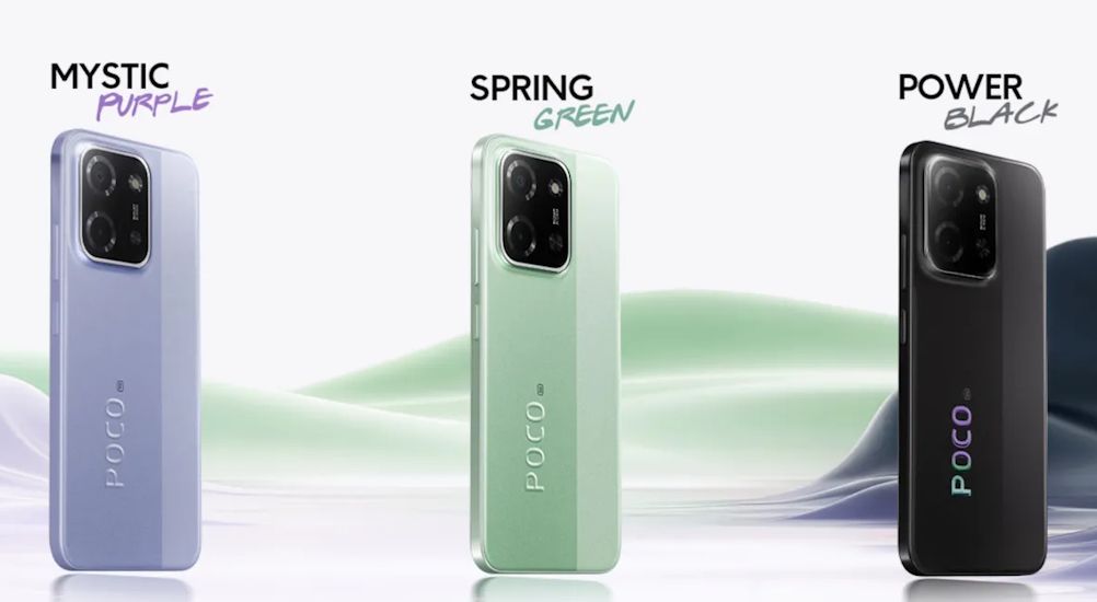 Poco C85 5G colour options Poco C85 5G colour options