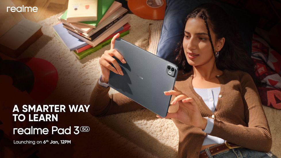 Realme Pad 3 India launch date banner