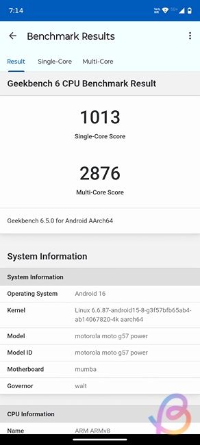 snapdragon 6s gen 4 geekbench score snapdragon 6s gen 4 geekbench score