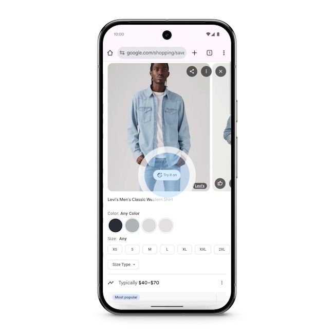 Try it on button Try it on button