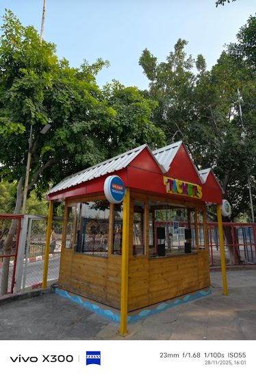 Vivo X300 day shot 23mm tent