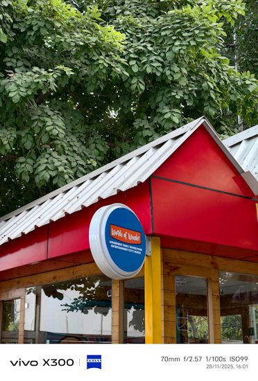 Vivo X300 day shot 70mm tent