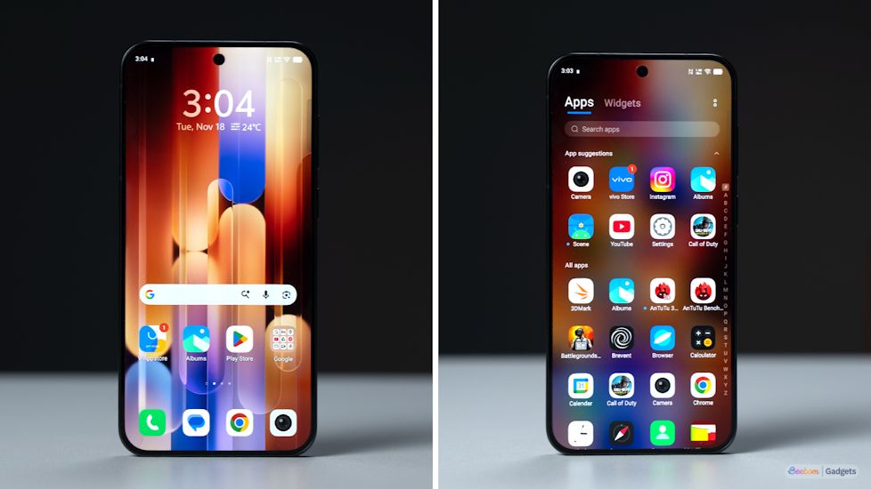 Vivo X300 OriginOS 6 look and feel