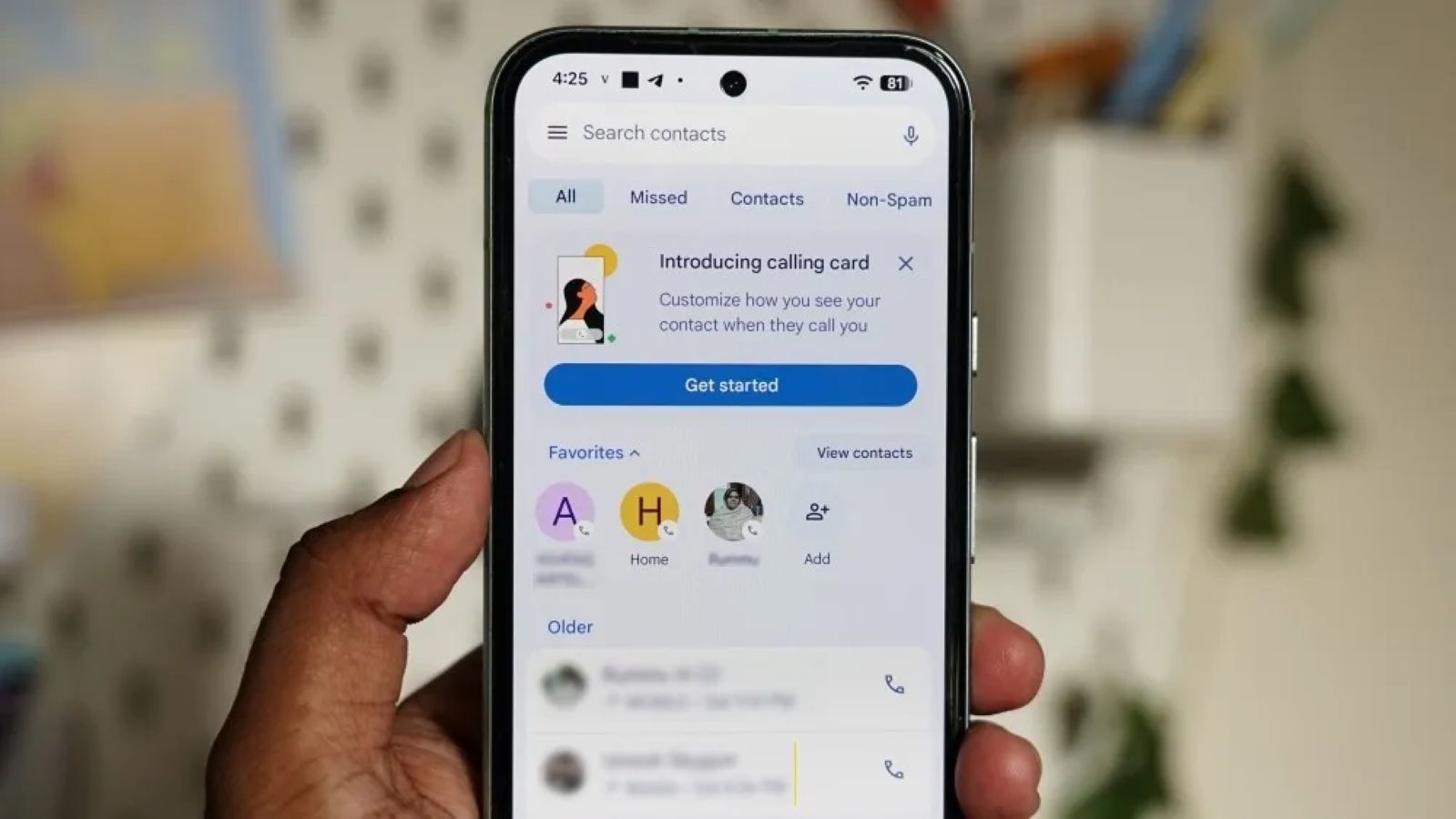 Google Could Finally Let Android Users Customise Their Own Calling Card