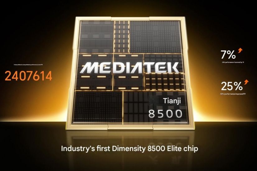 MediaTek Dimensity 8500 processor illustration MediaTek Dimensity 8500 processor illustration