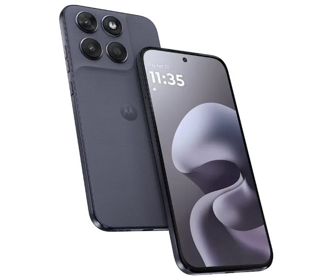 Motorola G67 in Arctic Seal colourway