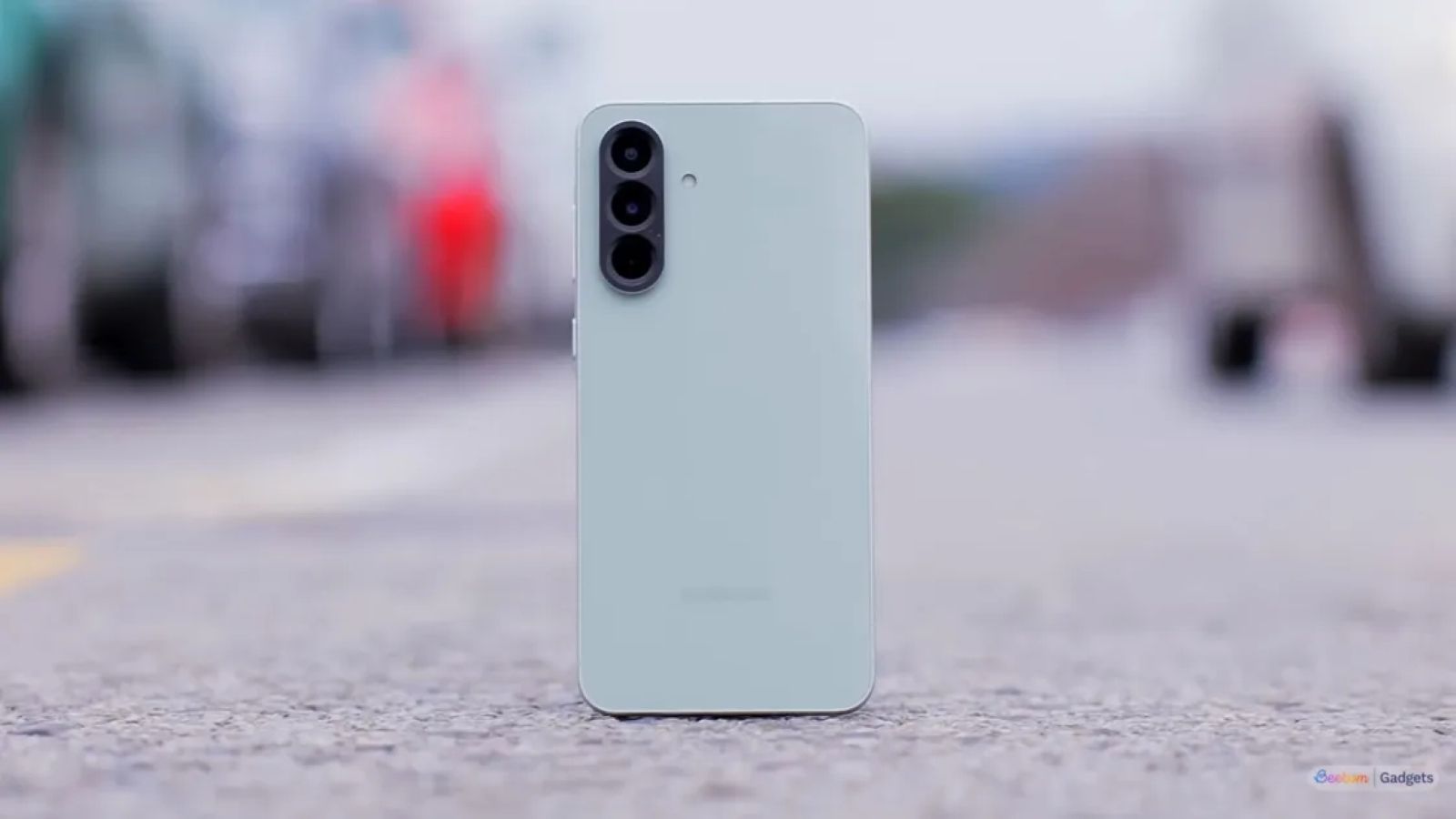 Samsung Galaxy A56 from the back