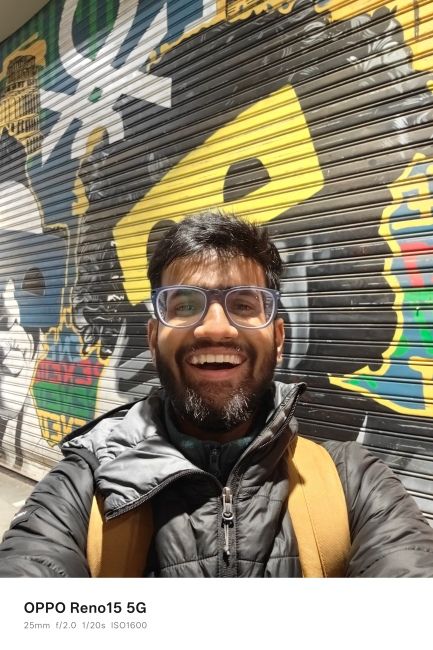Oppo Reno 15 selfie shot 2