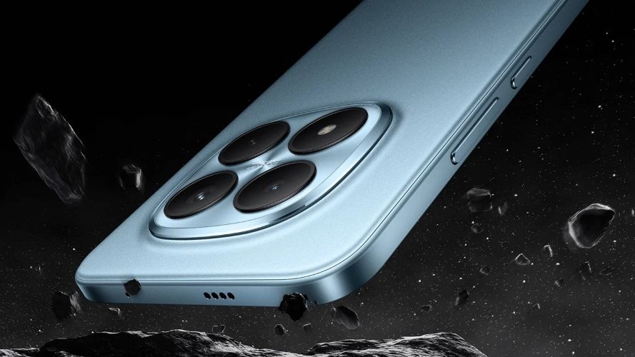 Redmi Note 15 Pro+ in blue colourway from the back Redmi Note 15 Pro+ in blue colourway from the back