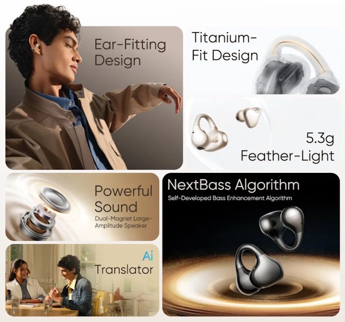 Realme Buds Clip specs at a glance