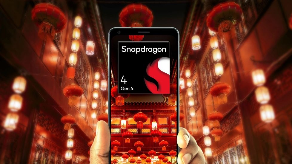 Snapdragon 4 Gen 4 chipset inside a phone 