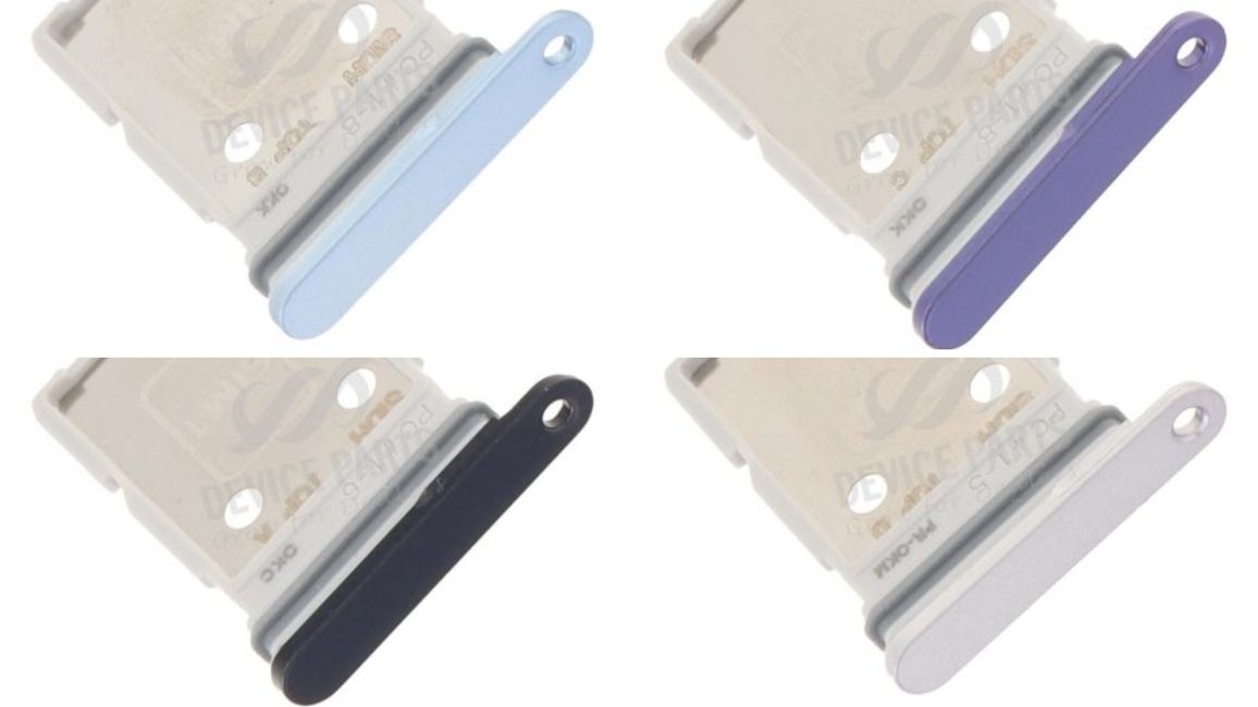 Galaxy S26 Ultra colour-matched SIM tray leaked images