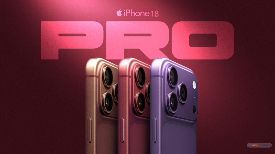 iPhone 18 Pro colours